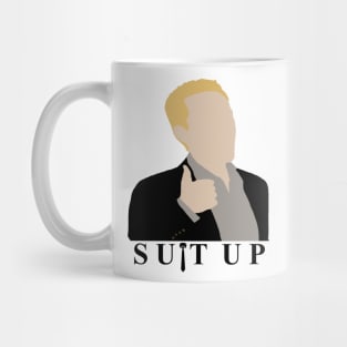 HIMYM "SUIT UP" - Barney Stinson Minimalist Mug